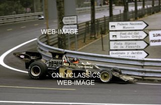 73 Emerson Fittipaldi John Player F1 Auto Racing Photo
