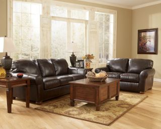 Ashley Furniture Cabot Durablend Canyon Living Room Sofa Loveseat 