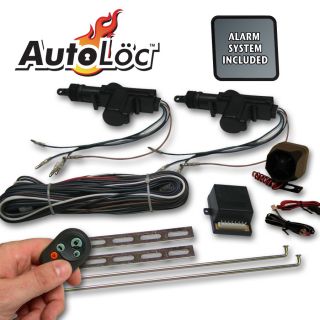 Autoloc Universal 2 Door Power Lock Kit Alarm Security