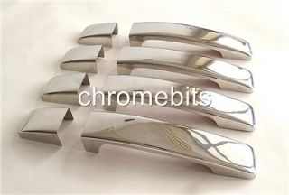 Chrome Door Handle Covers Steel Land Rover Discovery 3