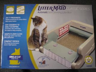 Litter Maid Automatic Self Cleaning Cat Litter Box New