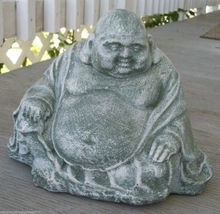   Cement Concrete The Buddha Asian Yard Garden Art Statue Décor
