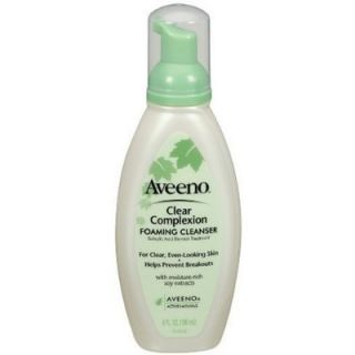 Aveeno Clear Complexion Foaming Cleanser 6 Ounce