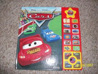 Disney Pixar Cars Play A Sound Book w Bonus