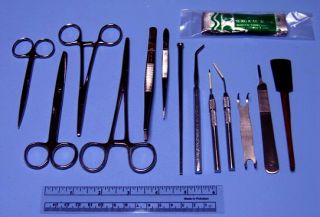 Comprehensive Anatomy Dissection Kit 15 Instruments