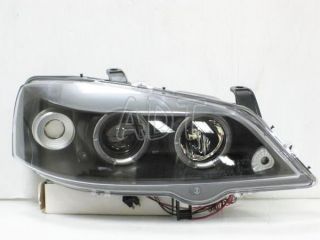 Opel Astra Holden 98 03 Black Projector Headlights CCFL Lamps Free 