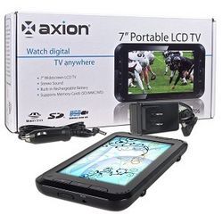 Axion AXN 8706 Portable Handheld Widescreen LCD Digital TV   169 