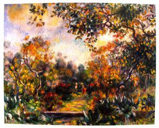 Pierre Auguste Renoir Signed Lithograph Beauleiu 1893