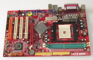   used MSI K8T Neo V (ms 7144) Socket 754 Motherboard in Bulk pack