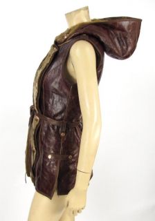 1195 Australia Luxe Collective Hoodie Vest s Sheepskin Shearling 