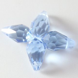New products 8 14mm Austrian glass crystal teardrop beads 20pcs Light 