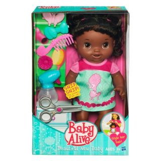 New Baby Alive Beautiful Now Baby African American