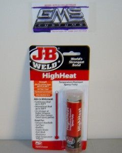 Weld 8297 High Heat Temperature Resistant Epoxy Putty gms Customs 