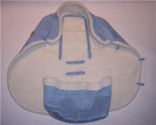 baby infant lined carrier cover car seat kiddopotamus