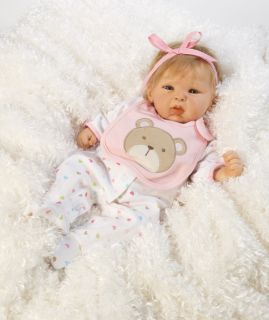   is definitely the word to describe this adorable baby doll happy teddy