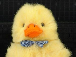 plush russ baby duck duckling easter toy lovey quack nucite