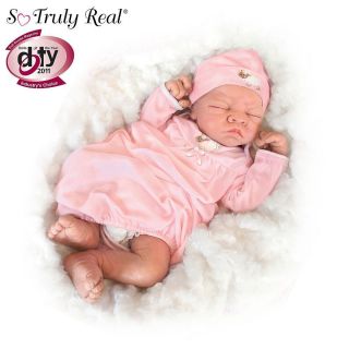 Linda Webb Breathing Baby Girl Doll with Moving Chest