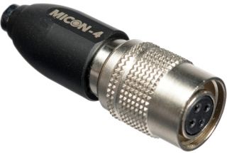 this rode micon 4 adapter is intended for use with the rode hs1 