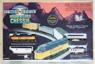 Bachmann N Scale Highballers CHESSIE Electric Toy Train Set 24001