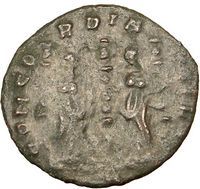 Aurelian 270AD Authentic Ancient Roman Coin Concordia