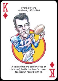 New York Giants Super Bowl NFL Football Playing Poker Cards Fans Hero 
