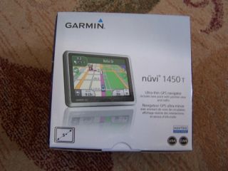 Garmin nuvi 1450T GPS Navigator w Lifetime Traffic BRAND NEW