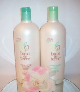 Bain de Terre Color Protect Shampoo Conditioner Coconut Moringa 33 8oz 