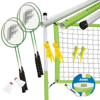 Franklin Intermediate Badminton Volleyball Set 3964S1 04