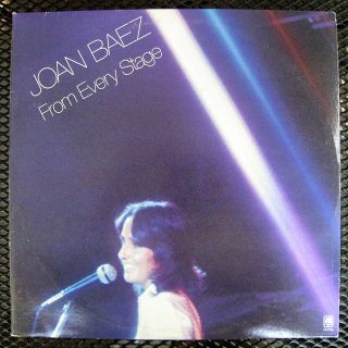 Joan Baez from Every Stage A M SP3704 1976 12 2 LP