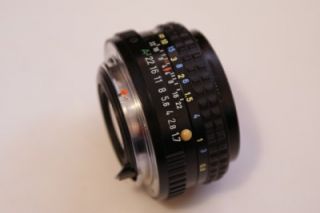 Pentax A3000 35mm Camera w SMC Pentax A 1 1 7 50mm Lens
