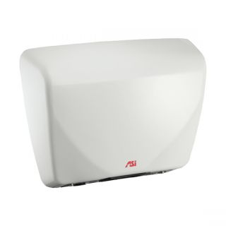 ASI Thin Profile Automatic White Hand Dryer #0185 00 rtl. 326.00 New w 