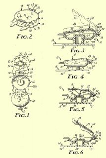 Baking Soda Powder Underwater Toy Submarine US Patent Print KM191 