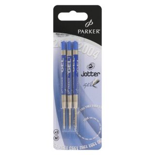 Parker Ballpoint Gel Pen Refills Gel Ink Blue Ink Medium Point 3 Pack 