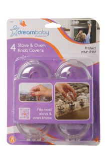 Baby Safety Pack of 4 Stove Oven Knob Covers F141 Dreambaby