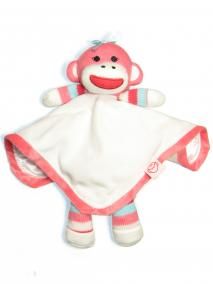 girl sock monkey snuggle buddy by baby starters $ 9 99 product 