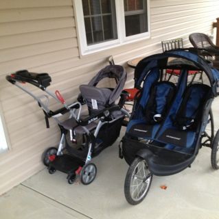 Baby Trend Strollers Double Jogger and Sit and Stand