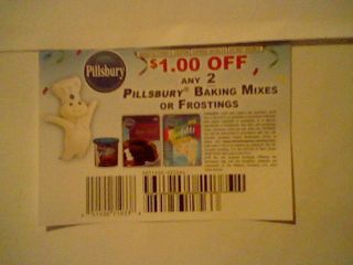 19 1 00 OFF 2 PILLSBURY BAKING MIXES OR FROSTINGS PERFECT FOR HOLIDAYS