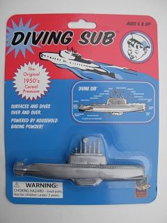 Classic Baking Powder Diving Sub Soda Toy Submarine
