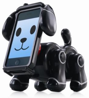 Smart Pet Robot Dog Toy SMP 502BK Black iPhone 3GS 4 4S iPod 