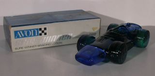 Avon Sure Winner Racing Car after shave in box