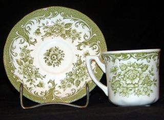 avondale ironstone cup saucer sets maker j g meakin pattern avondale 