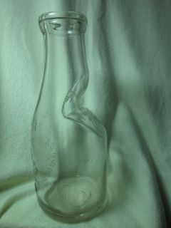   1930 D K Stewart Ballston Quart Milk Bottle Spa NY New York