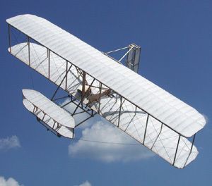 Wright Flyer Guillows Balsa Wood Model Airplane Kit 1202