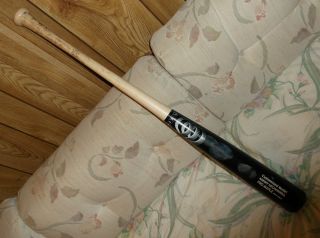 Adeiny Hechavarria Signed Game Used Axis Pro Maple Bat