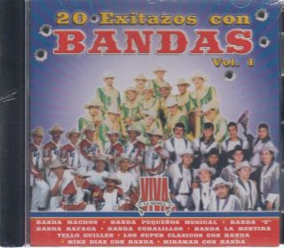 Banda Machos Banda Pequenos Banda Z Banda Rafaga Y mas CD New 20 