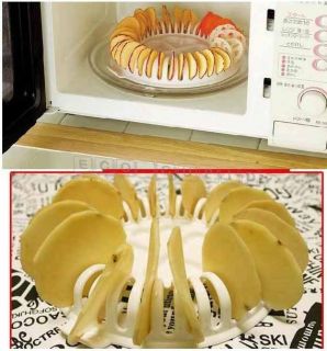 Big Microwave Oven Baked Basket Potato Chips Maker Machine Device with 