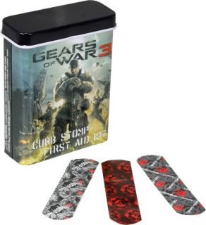 Gears of War Bandages Bandaid in Tin Container 3 Style Box Art 