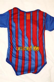 Barcelona Baby Toddler Infant Jersey 12 24M Barca Messi