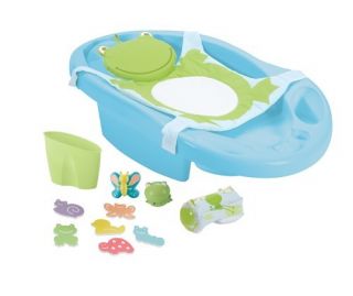 Safety 1st Deluxe Funtime Froggy Baby Bath Center Tub