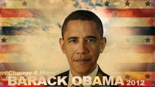 BARACK OBAMA U S PRESIDENTIAL ELECTION 2012 CHANGE HOPE POSTER